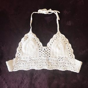 Bohemian Bralette White